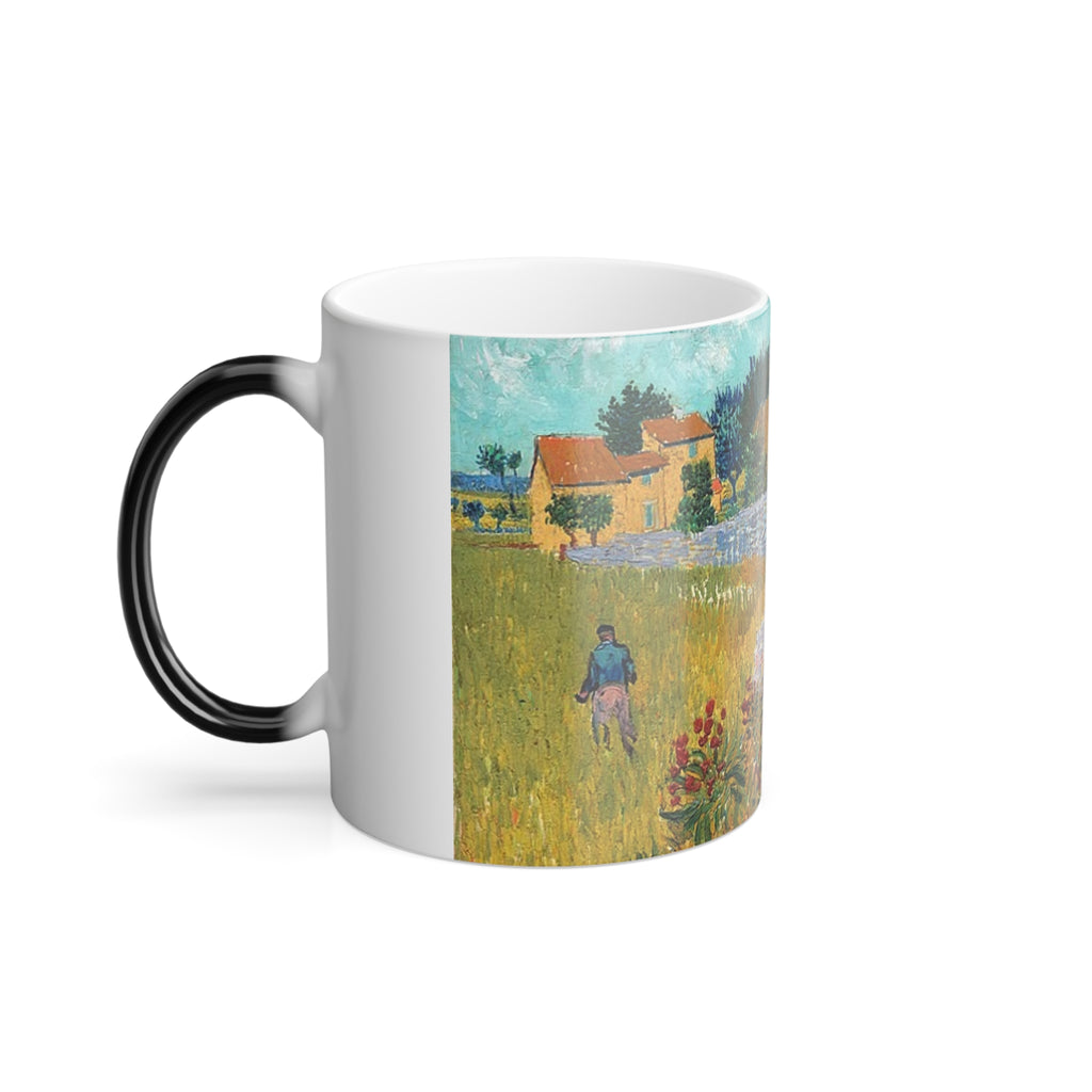 Farmhouse in Provence, Van Gogh Magic Mug