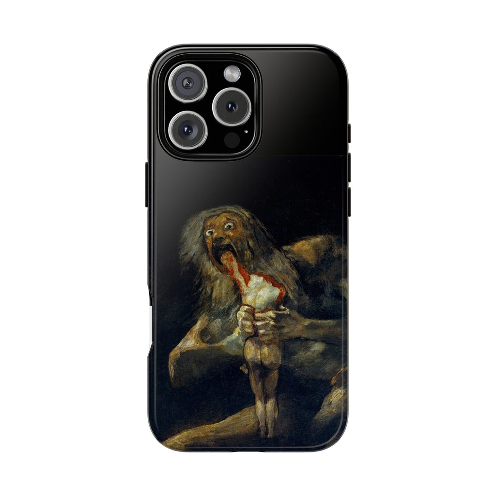 Saturn Devouring His Son - Phone Case