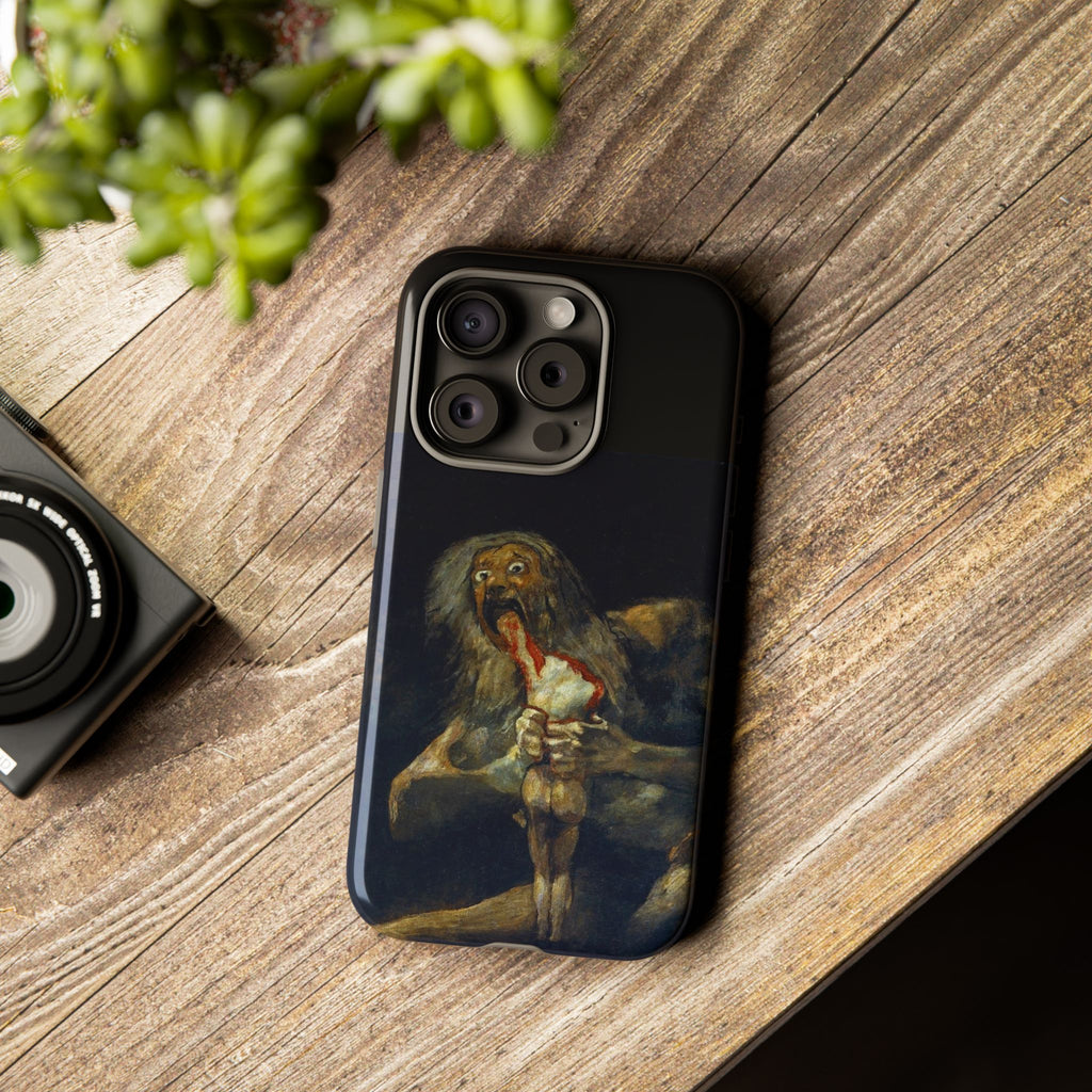 Saturn Devouring His Son - Phone Case