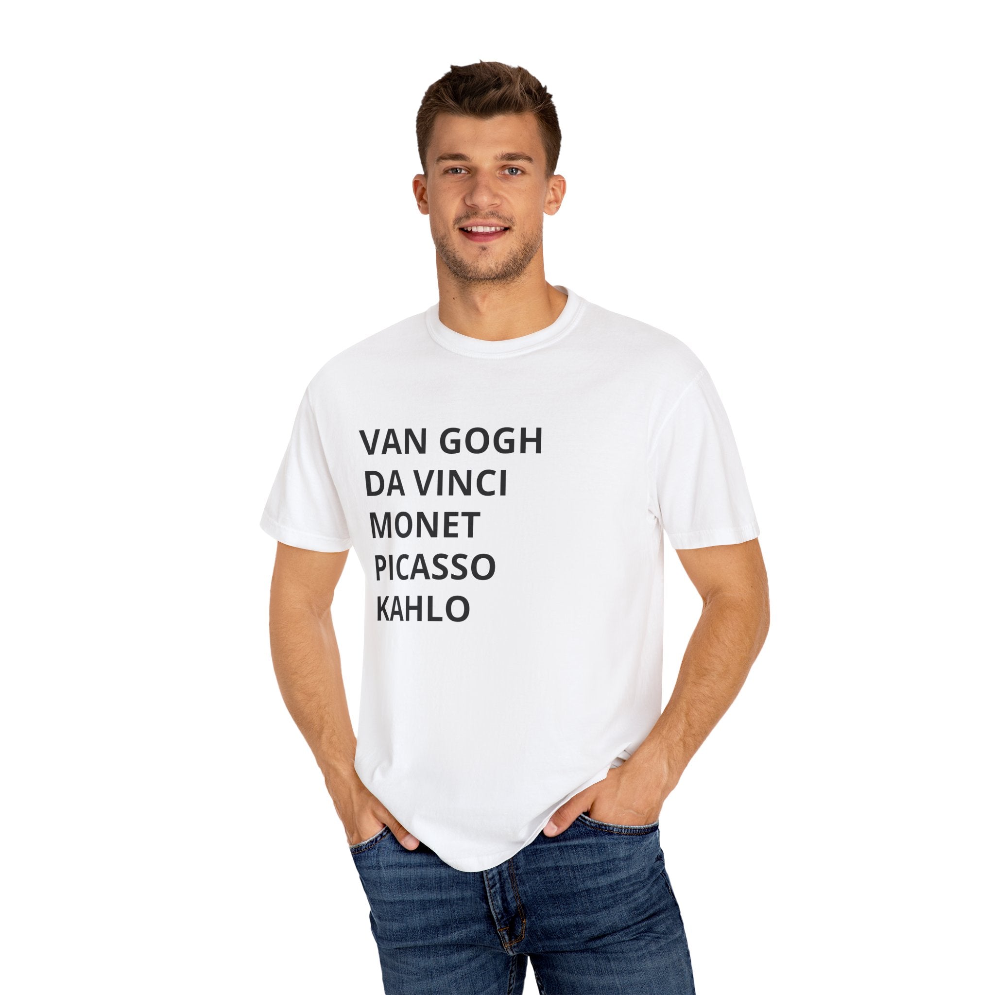 Artistic Unisex T-Shirt, Perfect for Art Lovers, Gifts for Artists, Creative Apparel, Museum Trip Wear, Stylish Statement Top