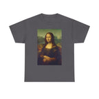 Mona Lisa Art Tee, Unisex Heavy Cotton T-Shirt