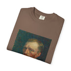 Vincent Van Gogh Art Tee, Unisex Garment-Dyed T-shirt, Artistic Gift, Museum-Inspired Apparel, Creative Fashion, Art Lover Clothing