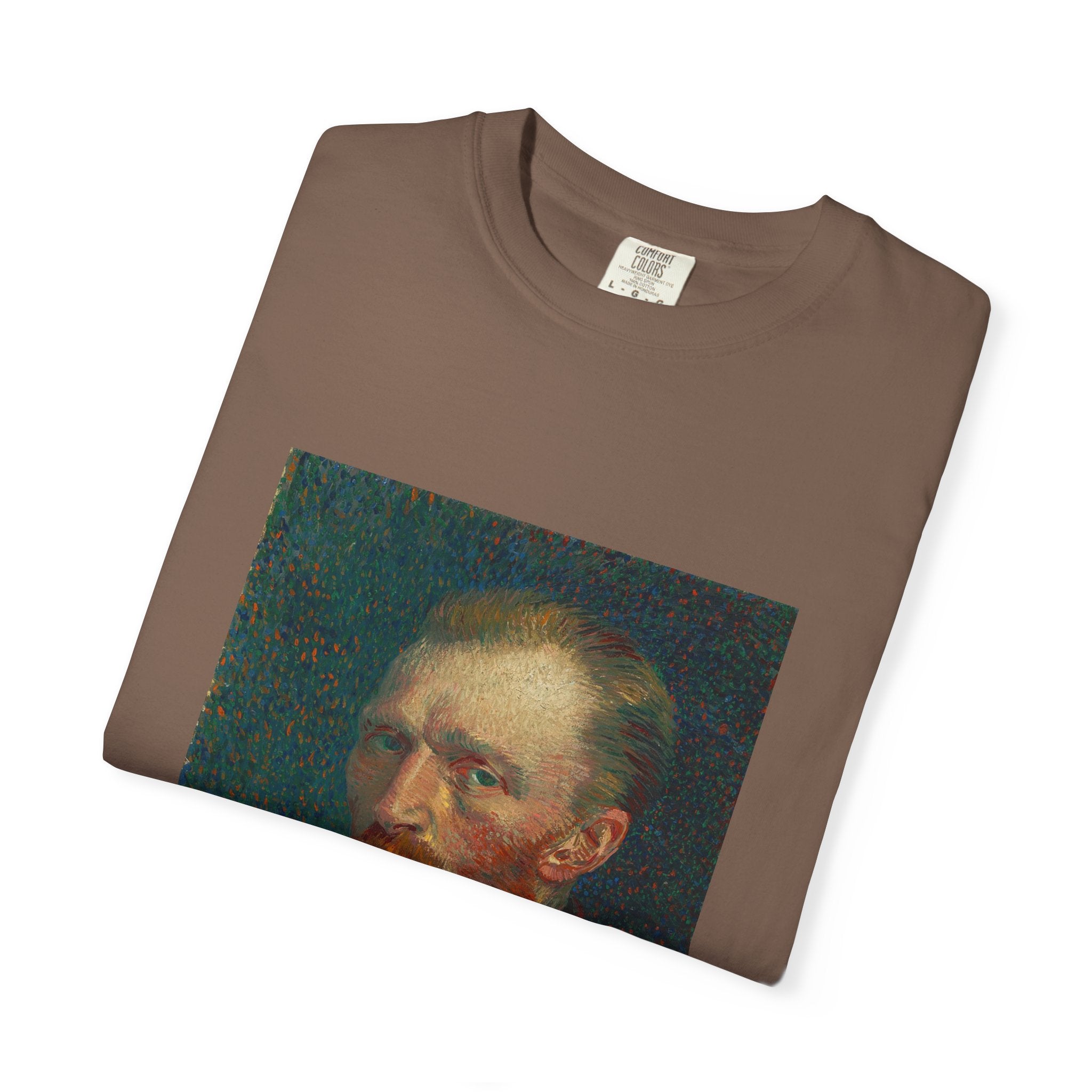 Vincent Van Gogh Art Tee, Unisex Garment-Dyed T-shirt, Artistic Gift, Museum-Inspired Apparel, Creative Fashion, Art Lover Clothing