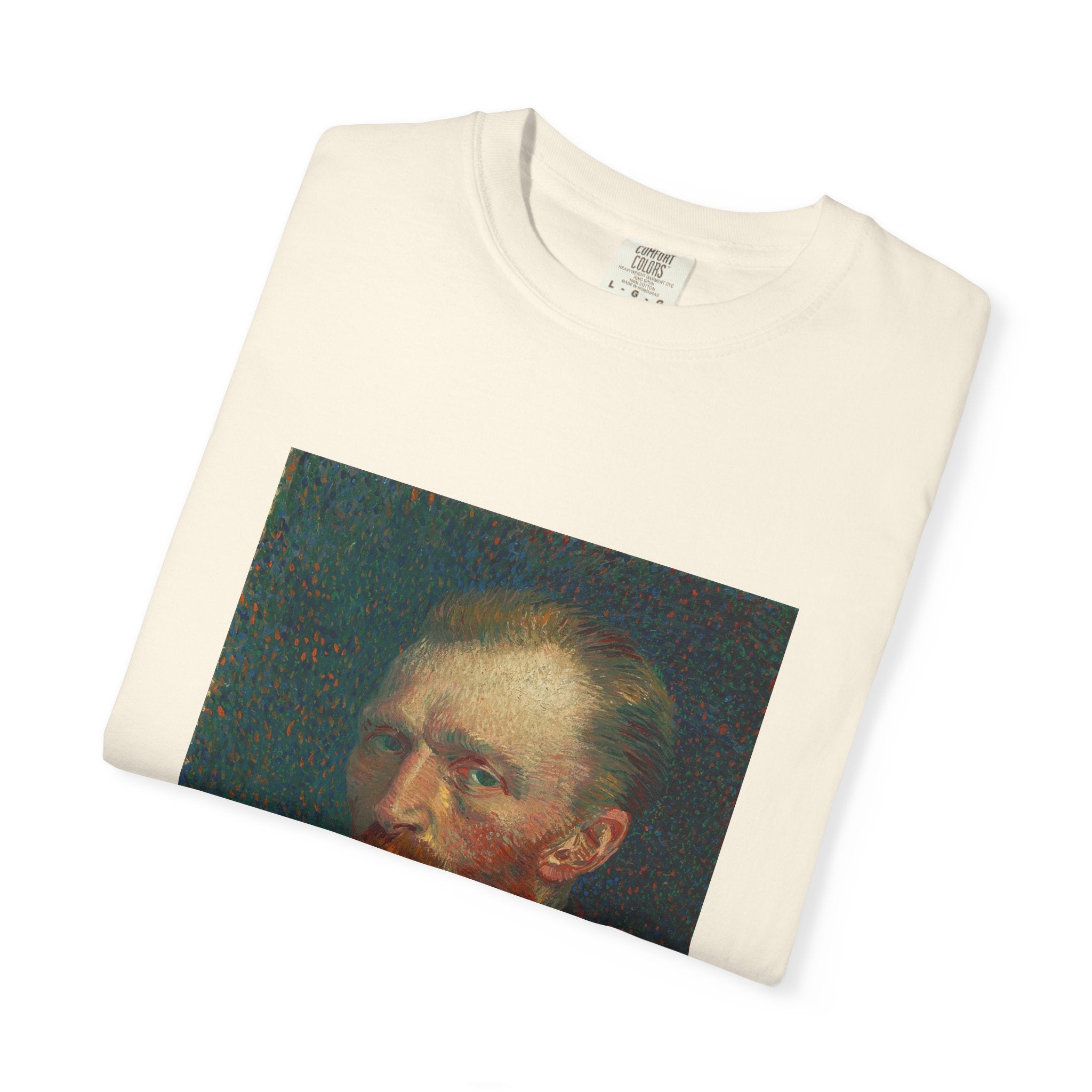 Vincent Van Gogh Art Tee, Unisex Garment-Dyed T-shirt, Artistic Gift, Museum-Inspired Apparel, Creative Fashion, Art Lover Clothing