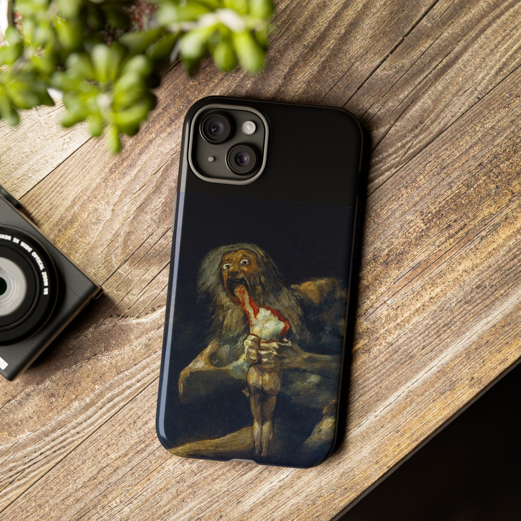 Saturn Devouring His Son - Phone Case
