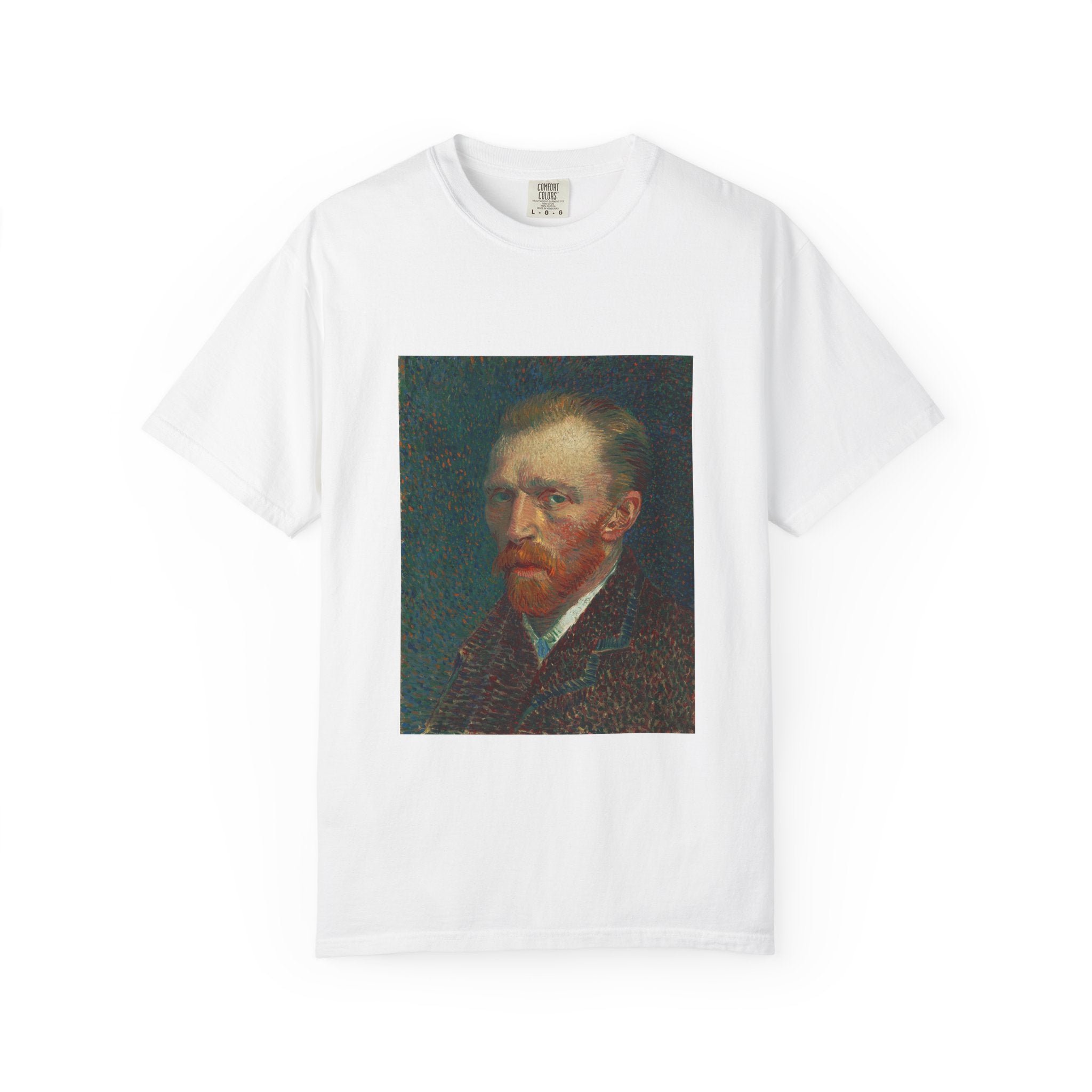 Vincent Van Gogh Art Tee, Unisex Garment-Dyed T-shirt, Artistic Gift, Museum-Inspired Apparel, Creative Fashion, Art Lover Clothing