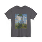 Heavy Cotton Tee | Woman With a Parasol - Monet