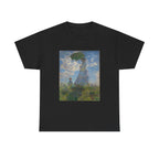 Heavy Cotton Tee | Woman With a Parasol - Monet