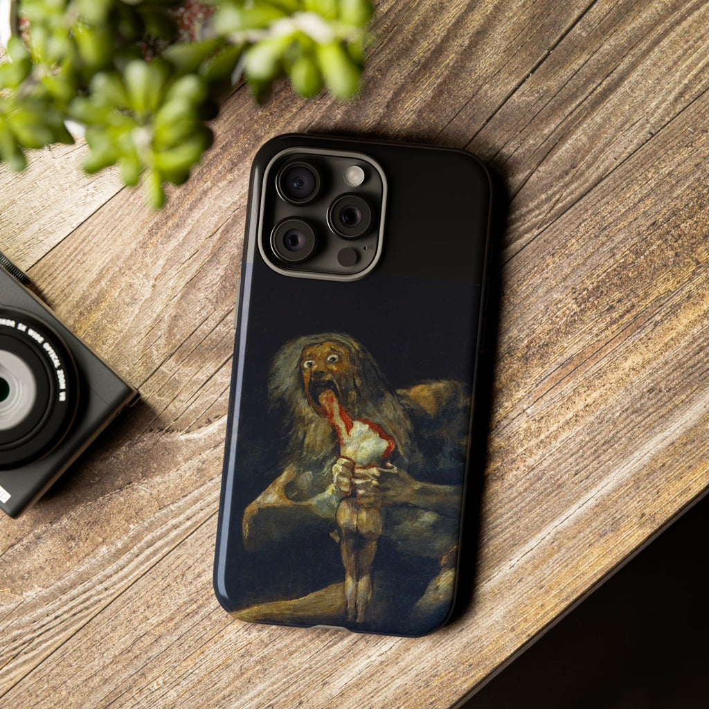 Saturn Devouring His Son - Phone Case