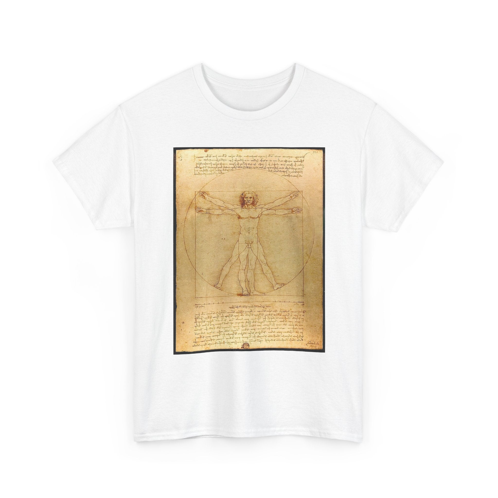 Da Vinci Unisex Heavy Cotton Tee