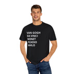 Artistic Unisex T-Shirt, Perfect for Art Lovers, Gifts for Artists, Creative Apparel, Museum Trip Wear, Stylish Statement Top