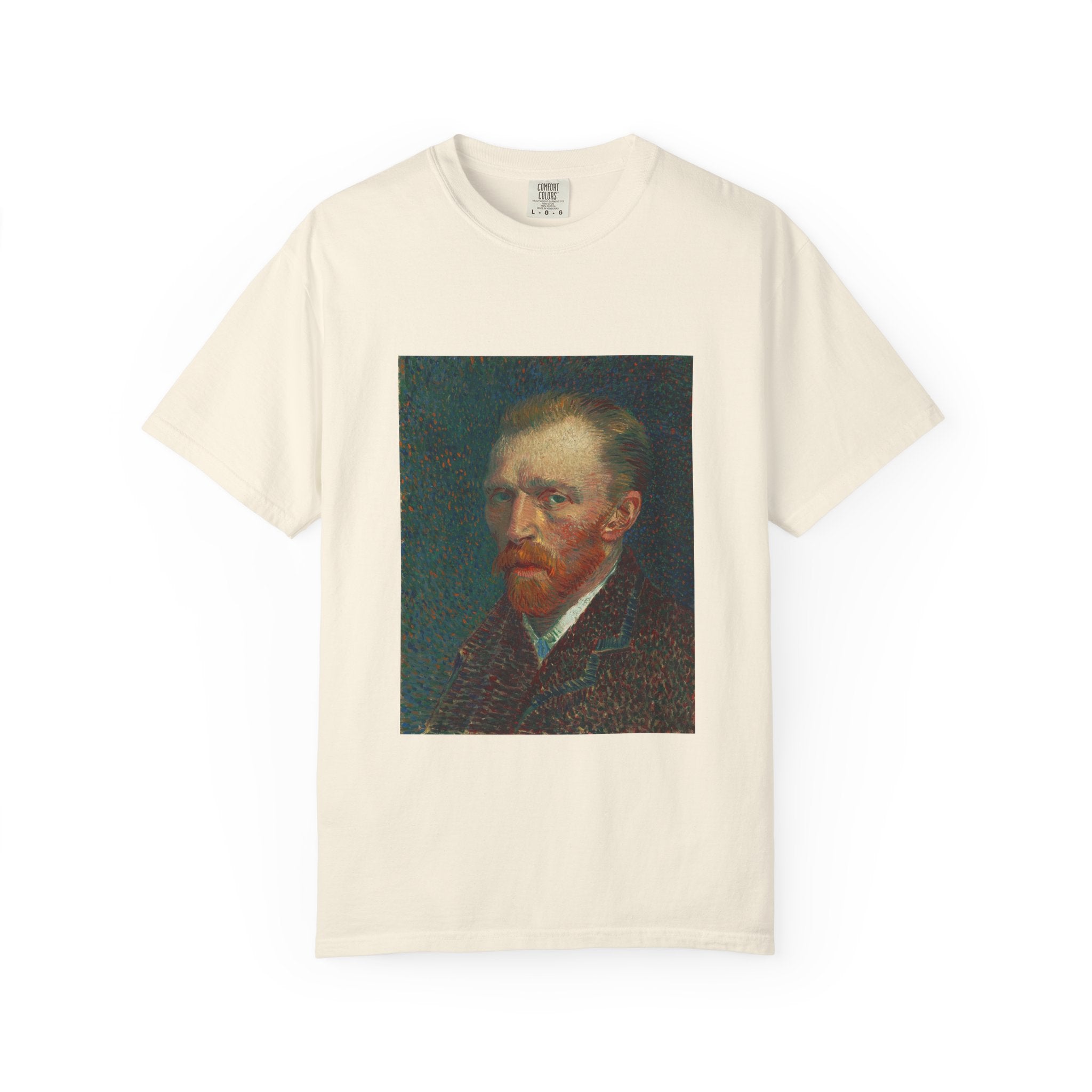 Vincent Van Gogh Art Tee, Unisex Garment-Dyed T-shirt, Artistic Gift, Museum-Inspired Apparel, Creative Fashion, Art Lover Clothing