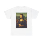 Mona Lisa Art Tee, Unisex Heavy Cotton T-Shirt