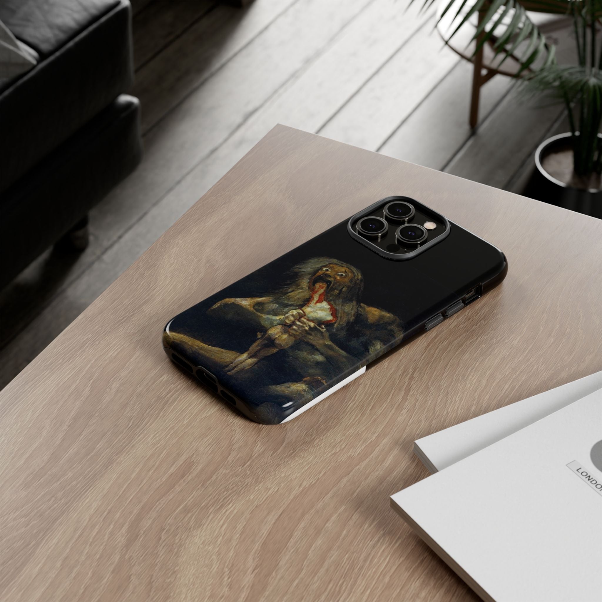 Saturn Devouring His Son - Phone Case