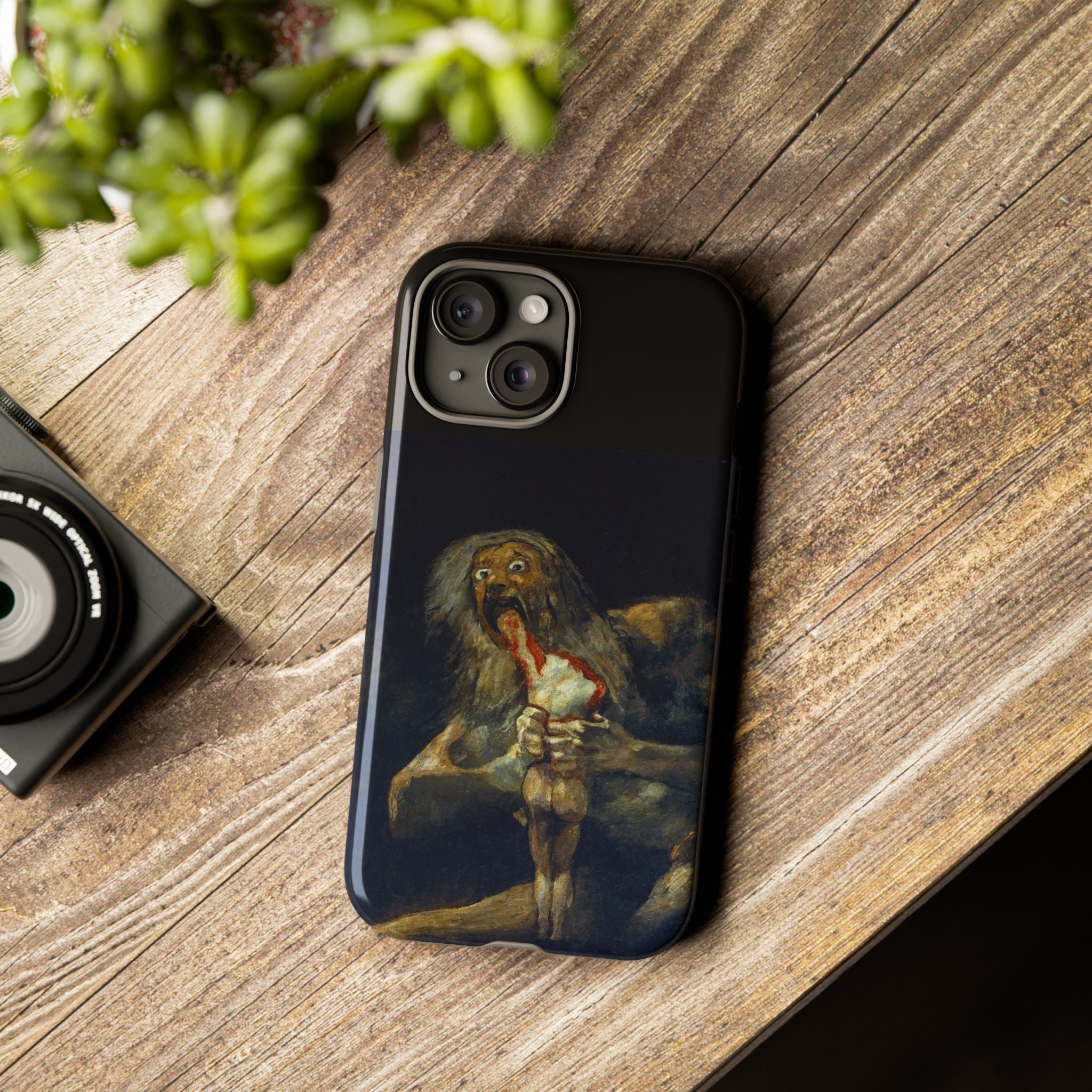 Saturn Devouring His Son - Phone Case