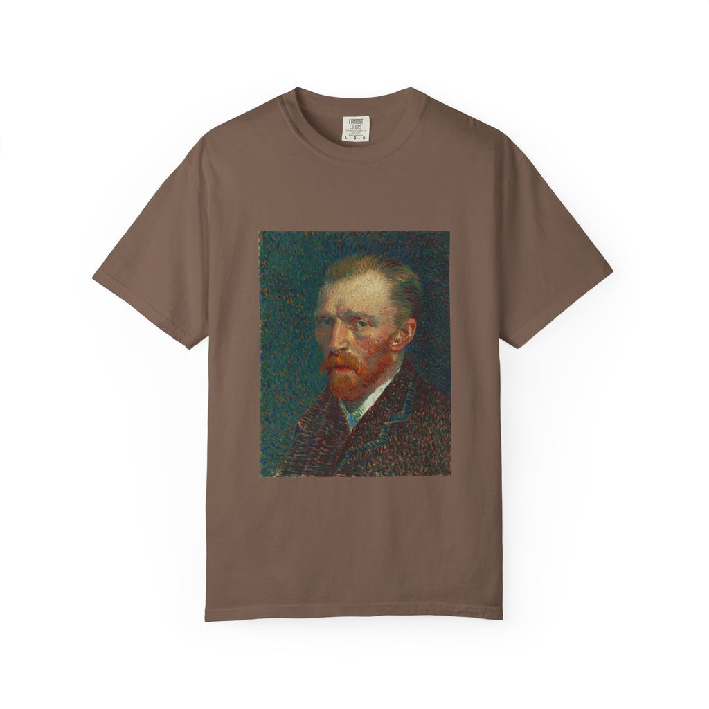 Vincent Van Gogh Art Tee, Unisex Garment-Dyed T-shirt, Artistic Gift, Museum-Inspired Apparel, Creative Fashion, Art Lover Clothing