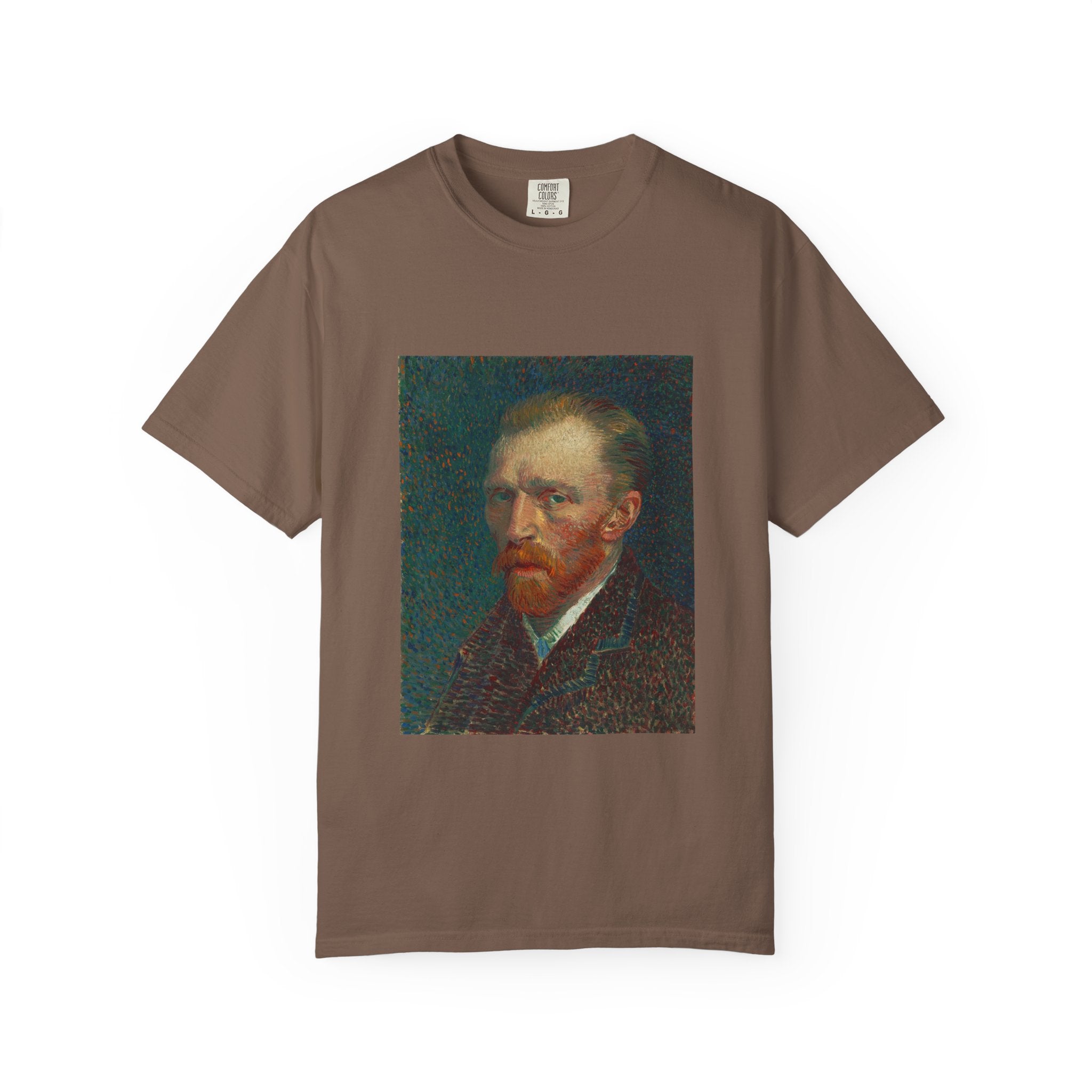 Vincent Van Gogh Art Tee, Unisex Garment-Dyed T-shirt, Artistic Gift, Museum-Inspired Apparel, Creative Fashion, Art Lover Clothing