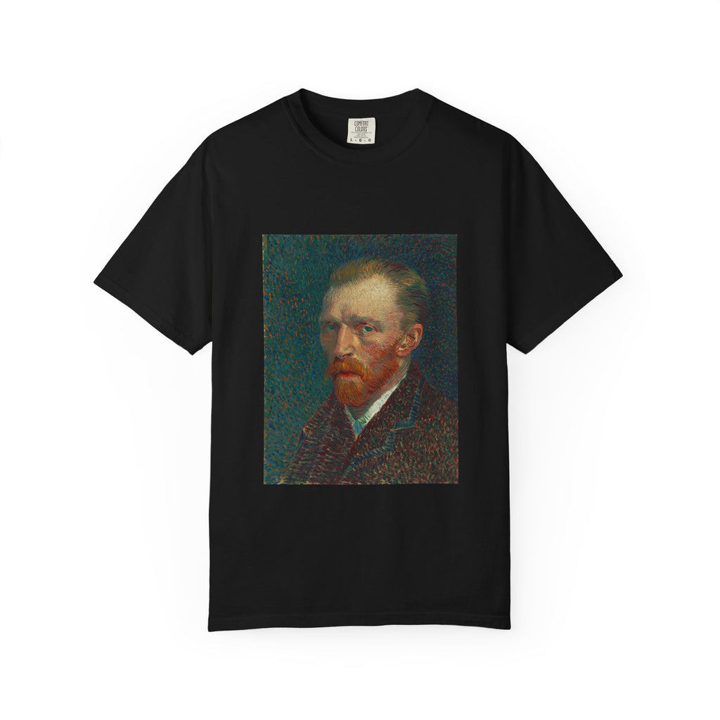 Vincent Van Gogh Art Tee, Unisex Garment-Dyed T-shirt, Artistic Gift, Museum-Inspired Apparel, Creative Fashion, Art Lover Clothing