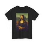 Mona Lisa Art Tee, Unisex Heavy Cotton T-Shirt